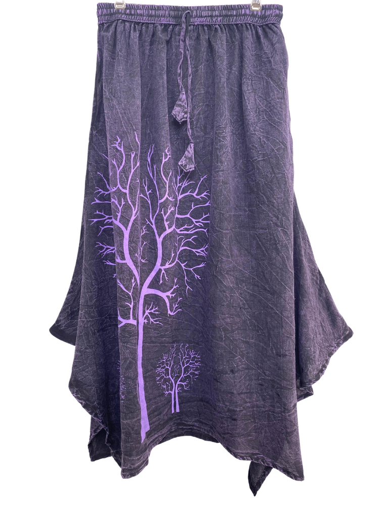 Tree of Life Print Skirt